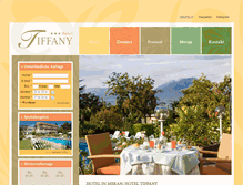 Tablet Screenshot of hotel-tiffany.net